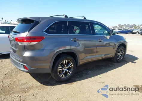 2017 Toyota Highlander Le from USA, damaged, VIN 5TDZZRFH8HS196177